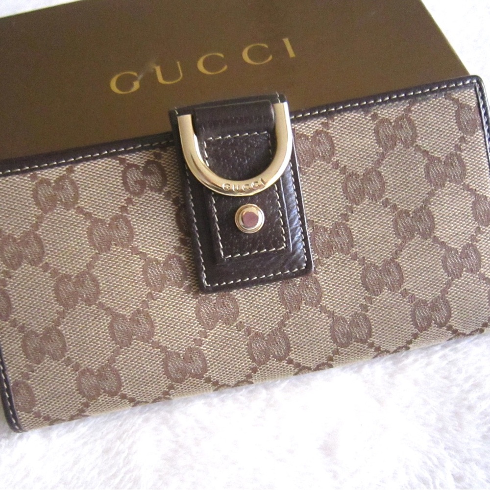 GUCCI Abby Long Wallet